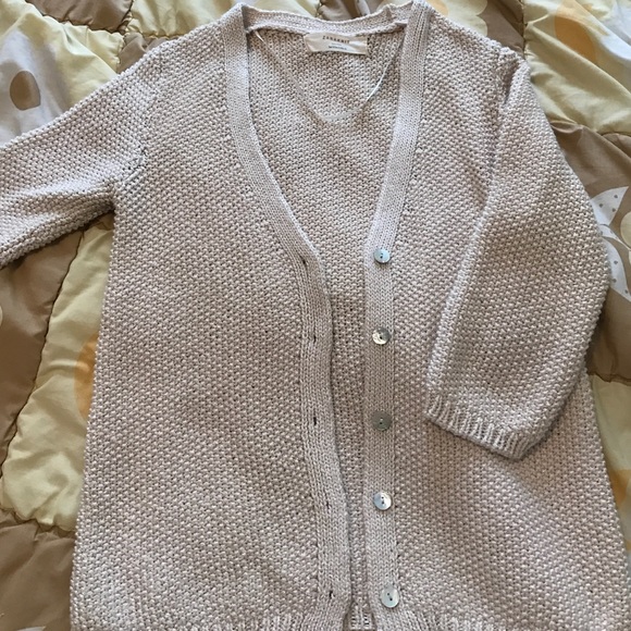Zara knit cardigan!