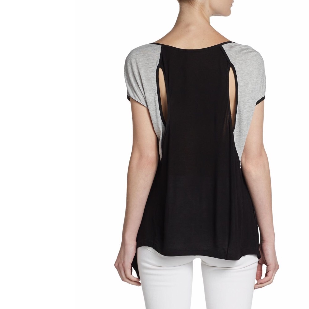 Aiko cut out Flowy top
