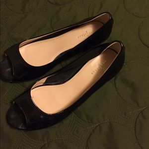 Cole Haan Peep Toe Wedge