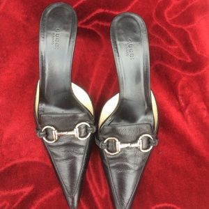 Gucci strapless heels, excellent condition