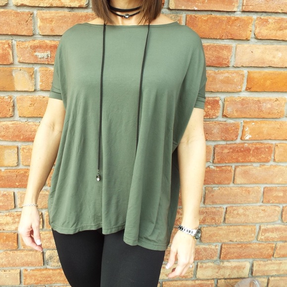 PIKO 1988 Dolman Tunic Top Army Green - Picture 2 of 3