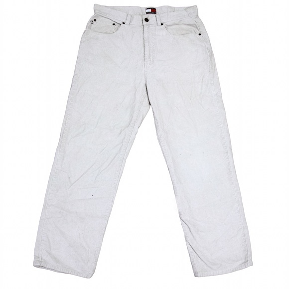 White Corduroy Pants