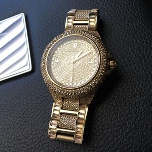 Michael Kors Gold Glitz Watch