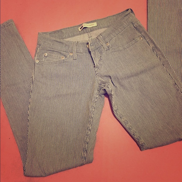 Levi's Stripe Jeans