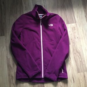 North face zip up jacket
