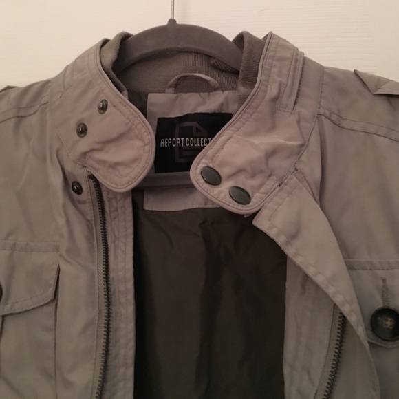 Report Collection Men's Jacket grey, size medium - Picture 2 of 3