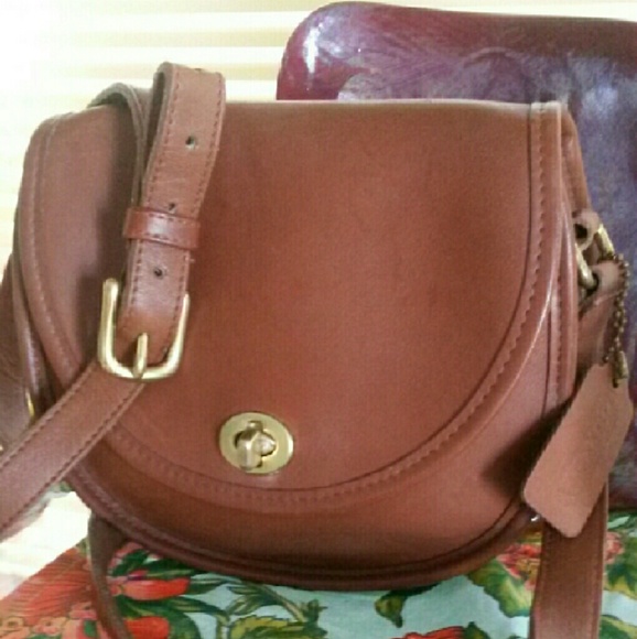 coach Handbags - *VTG coach Watson Saddle bag