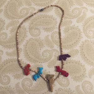 Zuni fetish necklace
