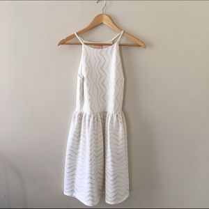 White Nordstrom skater dress