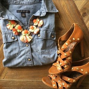 Banana Republic Denim Button Down