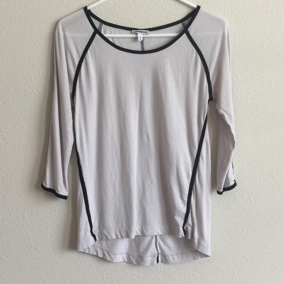 Express 3/4 Sleeve Shirt, XS