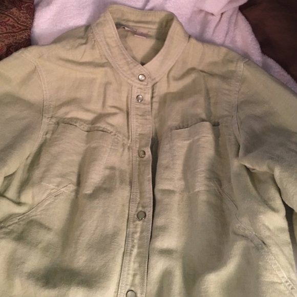 Lime green jacket