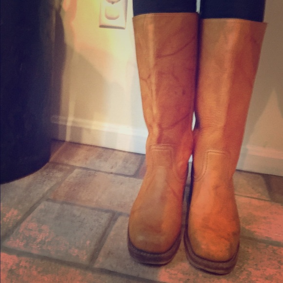 Authentic FRYE campus boots