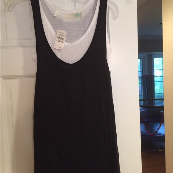 NWT Neiman Marcus layered tank top. Size S. $30