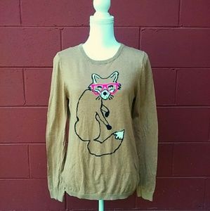 Old Navy Nerd Fox Sweater