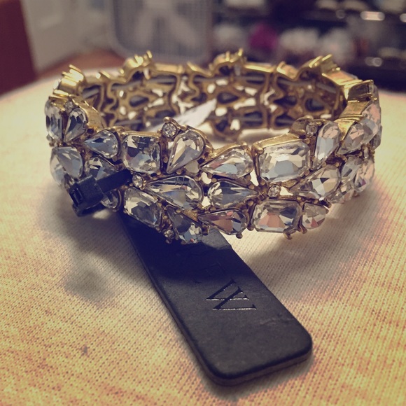 Brand new JCrew crystal bracelet