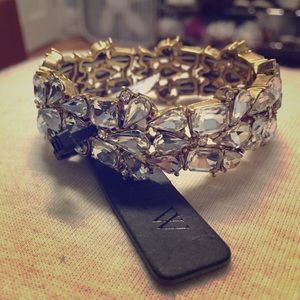 Brand new JCrew crystal bracelet