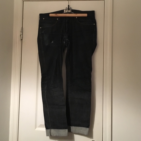 Very worn ACNE jeans - men's, size 33/32