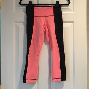 Lululemon crop leggings sz 4