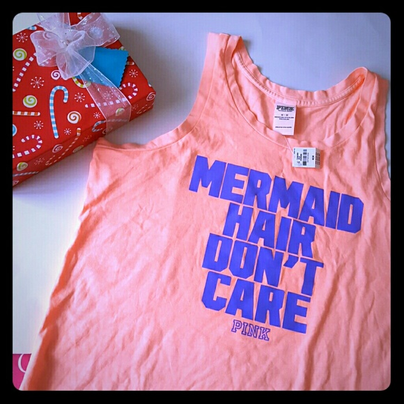 PINK Victoria's Secret Tops - Sale!! PINK mermaid tank!