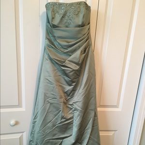 Floor length dress