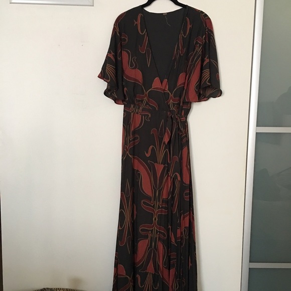Free People Wrap Maxi