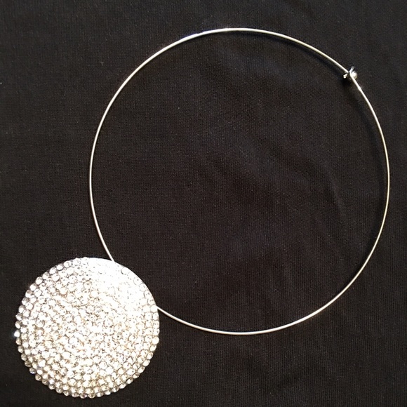 3 for $20 Sale Silver Necklace with rhinestones