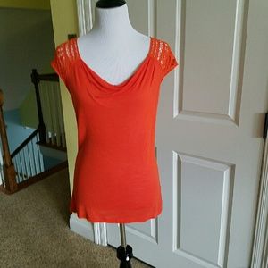 Cable and Guage Orange Top