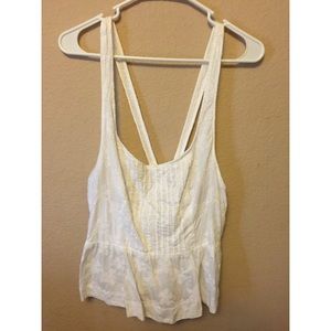 Hollister Tank Bow on Back sz L