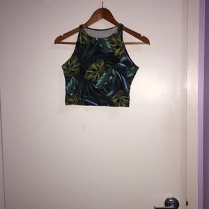 American Apparel Sleeveless Crop Top