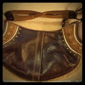 Authentic Vintage Coach Shoulder bag Brown Leather