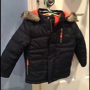 Boys size five winter jacket