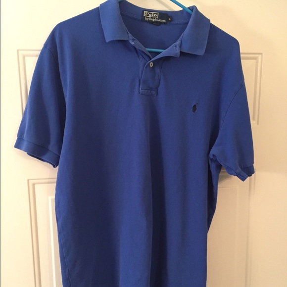 Large Polo Ralph Lauren Blue Polo Shirt