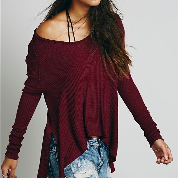 Free People Tops - Free people sunset park thermal
