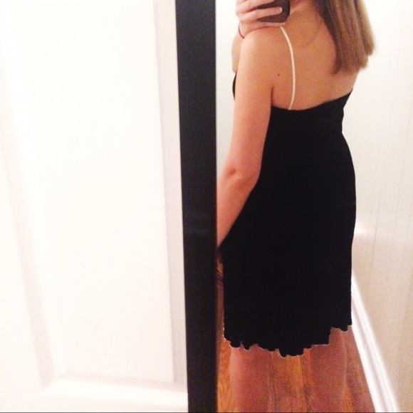 Sexy Vintage Velvet Silk Blend Dress 💃 - Picture 3 of 4