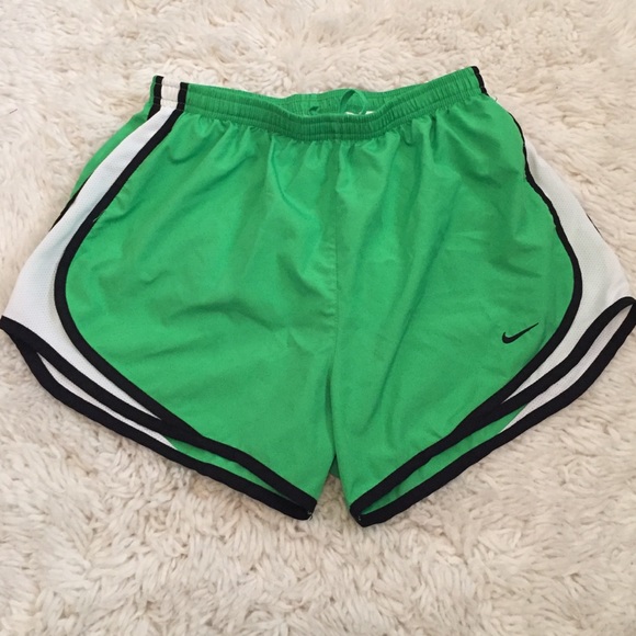 Green Nike Dryfit Shorts