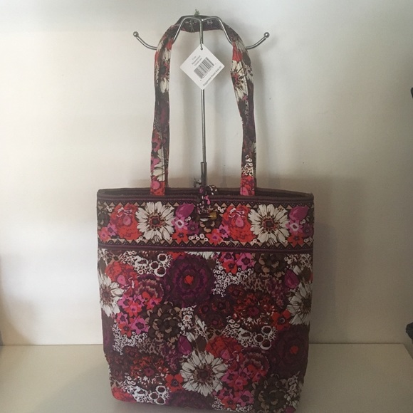 Vera Bradley NWT Rosewood Tote