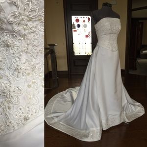 New Wedding Dress 2piece