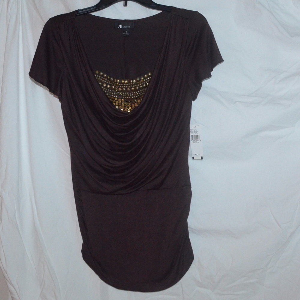 AB Studio top short sleeve
