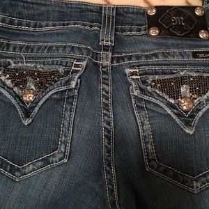 Miss Me size 27, fits like a 26.