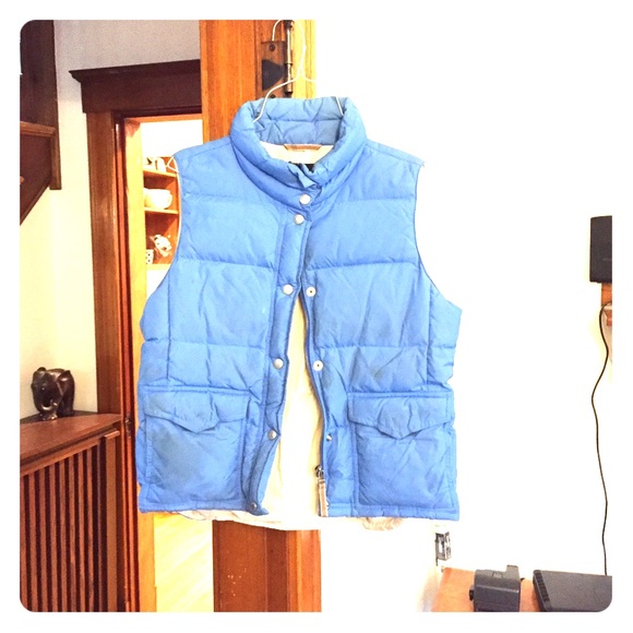 JCrew Down puffy vest - Picture 1 of 1