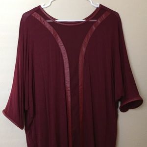 Women's Maroon Top