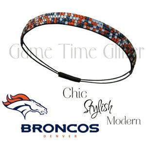 TWO Team Color Rhinestone Headband NEW