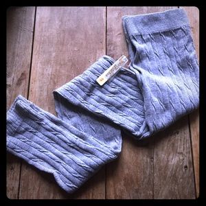 Seamless grey textured leggings NWT