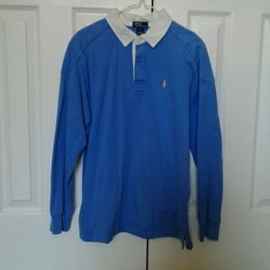 Womens Polo Rugby Long Sleeve . Fits like a mdm
