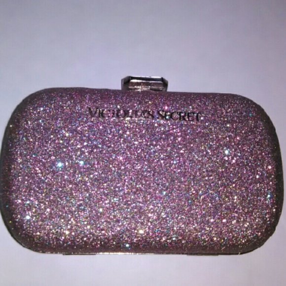 Small Glittery Victoria's Secret Clutch