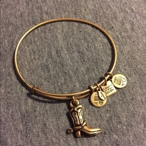 Alex & Ani cowboy boot bangle