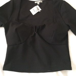 Black shirt for a night out !