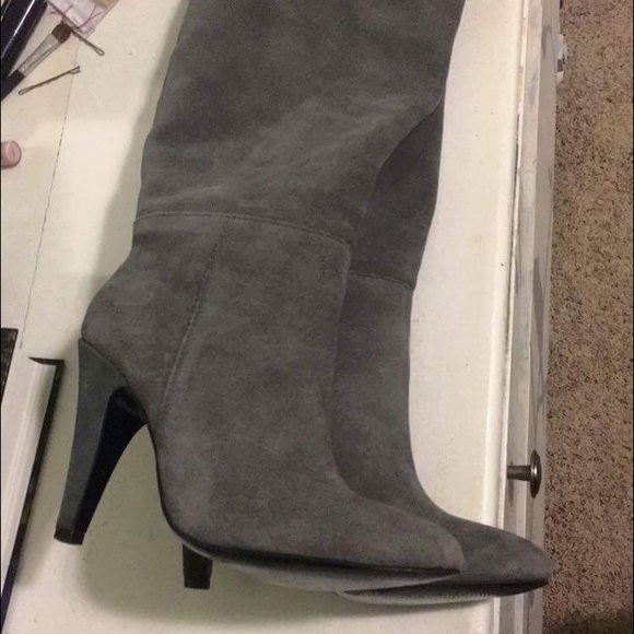 Steve Madden Sienah boots - suede grey