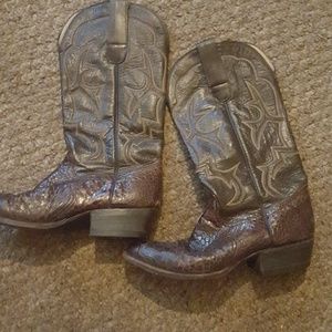 Vintage California boots alligator boots size 8